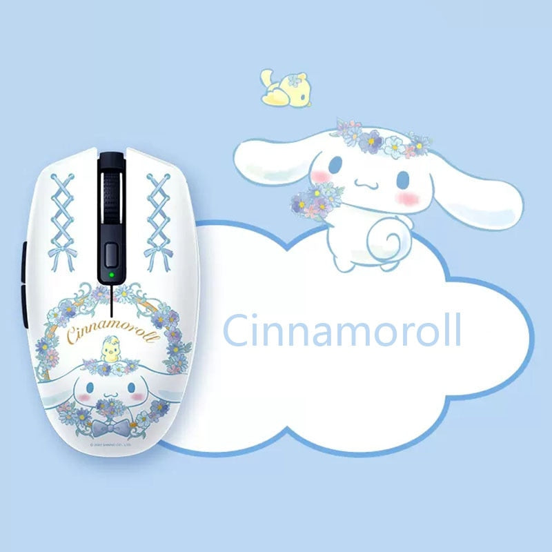 Razer Sanrio Cinnamoroll - My Melody - Kuromi Limited Edition USB Bluetooth Dual - Mode Wireless Game Mouse