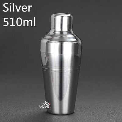 Stainless Steel Cocktail Boston Bar Shaker: 2-piece Set: 18oz Unweighted &amp;amp; 28oz