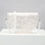 Acrylic Basket Evening Clutch Bag Women Hollow Out Stone Pattern Half Moon Acrylic Beach Handbag Beaded Shoulder Bag Holiday