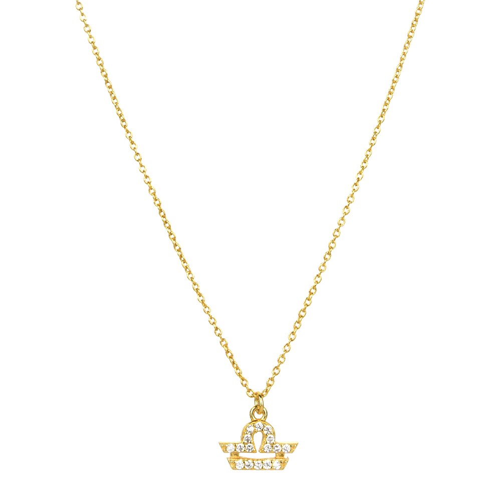 ANDYWEN 925 Sterling Silver Gold 12 Charm Zodiac Pendant Necklace Long Chain Slim Monogram Men Personal Birthday Fine Jewelry