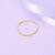 CANNER Fashion Minimalist Beads 925 Sterling Silver Ring for Women Simple Gold Color Thin Ring Wedding Band Rings Finger Jewelry