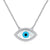 KALETINE Turkish Evil Eye Necklace Women Charms Real 925 Sterling Silver Natural MOP Shell Statement Necklace Gold Chain Jewelry