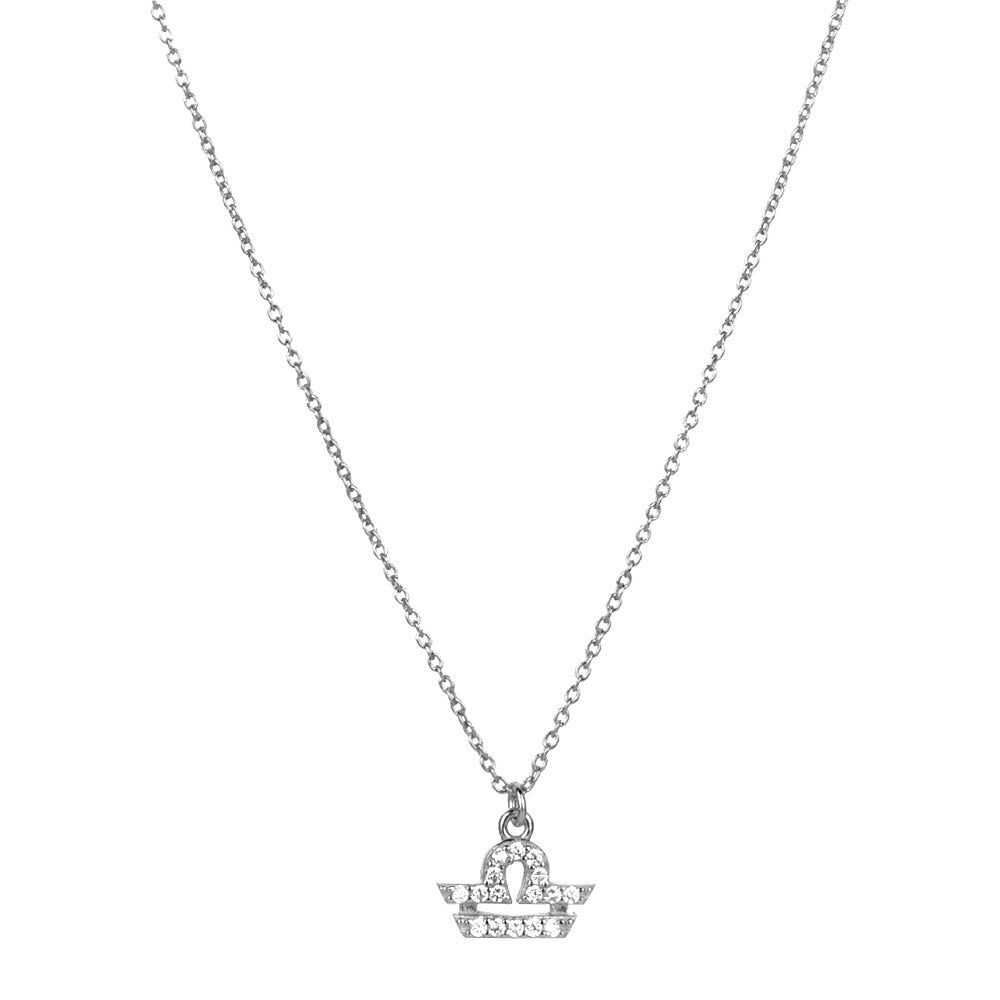 ANDYWEN 925 Sterling Silver Gold 12 Charm Zodiac Pendant Necklace Long Chain Slim Monogram Men Personal Birthday Fine Jewelry