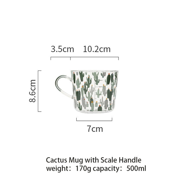 Creative Cartoon Flower Coffee Mug Home Office Glass Water  Cup Handgrip Milk Breakfast Drinkware Cup DROPSHIPPING