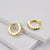 ANDYWEN 925 Sterling Mini Huggies Crystal CZ Hoops Colorful Loops Clips Earring Piercing For Women 2019 Round Circle Jewellry