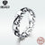 BISAER 925 Sterling Silver Anel Party Vintage Silver Animal Ring Stackable Elephant Finger Ring Women Wedding Jewelry ECR344