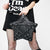 JIEROTYX Dark Gothic Pentagram Shoulder Bag Unisex Punk Designer Casual Totes Women Fashion Retro Handbag Gifts Black Leather