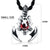 JIASHUNTAI Retro 925 Silver Sterling Scorpion Pendant Necklace Silver Jewelry Red Stone For Women and Men lvoers