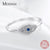 Modian New Sale 100% 925 Sterling Silver Cubic Zirconia Blue Eye Lucky Finger Rings For Women Luxury Charm Fashion Fine Jewelry