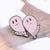 2pcs/set Creative Brocken Heart Wine Bottle Earth Cup Pizza Enamel Pins BEST BUDS/BOOS Brooch Collar Pin Badges Corsage Jewelry