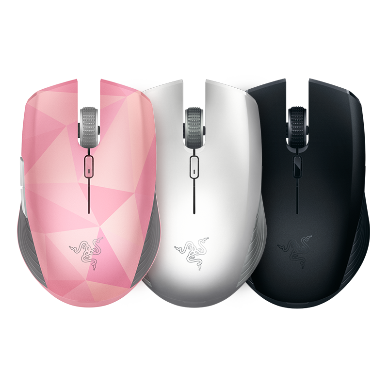 Original Razer Atheris Viper Bluetooth mouse 2.4G Wireless mice Dual Mode Mercury Powder Crystal Computer Office Game Mouse