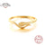 European and American Fashion Jewelry Gold Silver color Snake Open Rings for Women 925 Sterling Silver Wedding Band Ring