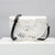 Acrylic Basket Evening Clutch Bag Women Hollow Out Stone Pattern Half Moon Acrylic Beach Handbag Beaded Shoulder Bag Holiday