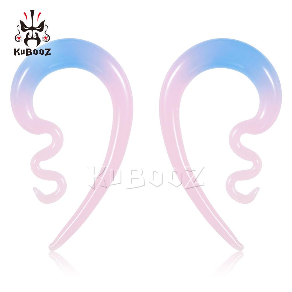 Fashion Ear Shape Piercing Tunnels Ear Expanders Flesh Stretchers Jewelry Body Gift For Women Pendant Earrings Pair Selling