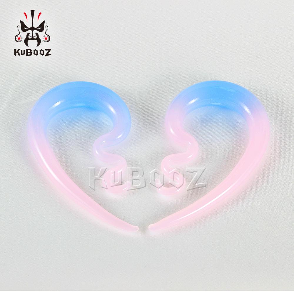 Fashion Ear Shape Piercing Tunnels Ear Expanders Flesh Stretchers Jewelry Body Gift For Women Pendant Earrings Pair Selling