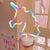 W&amp;G Cute Rainbow LED Unicorn Neon Sign Night Light Home Kids Bedroom Indoor Lighting Decor Lamp Lovely LED Night Light 2021 New