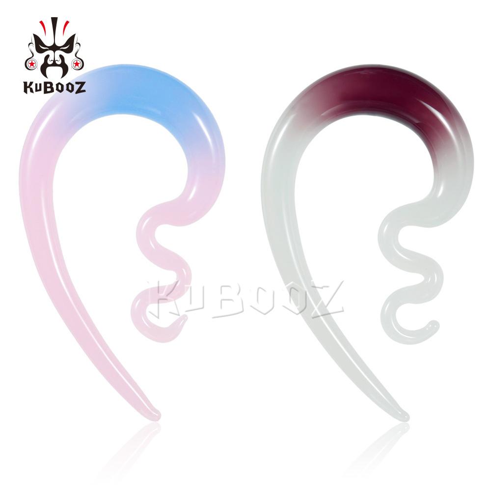 Fashion Ear Shape Piercing Tunnels Ear Expanders Flesh Stretchers Jewelry Body Gift For Women Pendant Earrings Pair Selling