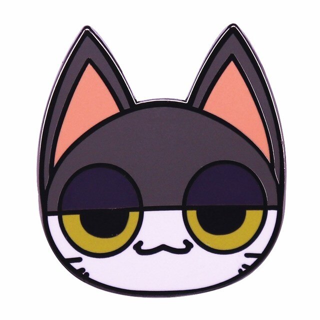 Nintendo Games Animal Crossing Lapel Pins Backpack Jeans Enamel Brooch Women Fashion Jewelry Gifts Cute Cat Cartoon Badges