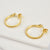 ANDYWEN 925 Sterling Silver Gold Animal Snake Circle Hoops Women 17mm Big Loops Huggies 2021 New Piercing Ohrringe Jewelry