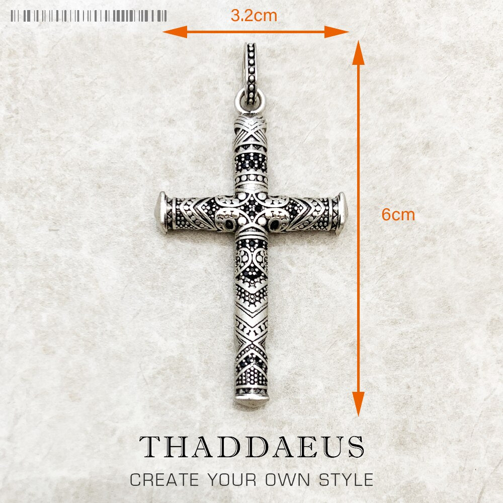 Pendant Majestic Cross &amp;amp; Crown Jewelry Europe 925 Sterling Silver Symbolism Promises Shield And Certaint Gift For Woman Men