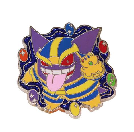 Pokemon Gengar Brooch Lapel Pins for Backpacks Enamel Pin Cute Brooches for Women Pines Badges Fashion Jewelry Accessories Gifts