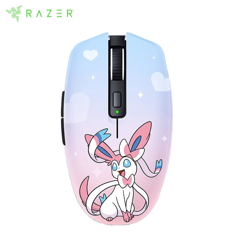 Razer Pokemon Sylveon Limited Edition Orochi V2 Ultra Lightweight Mouse 2 Wireless Modes 5G Advanced 18K DPI Optical Sensor