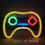 Game Icon Shape Neon Light LED Neon Lamp USB Powered Neon Sign for Bedroom Children Bar KTV Gaming Zone Party Wall Holiday Decor