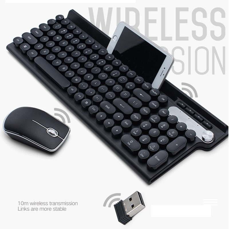 2.4G Wireless Gaming Keyboard Mouse Rechargeable Keyboard And Mouse For Macbook Laptop Keypad Computer PC Gamer Keyboard Mice