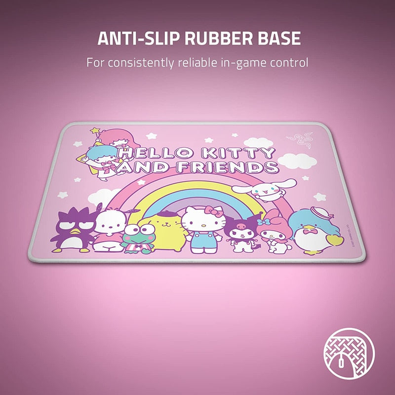 Razer DeathAdder Essential Goliathus Mouse Mat Bundle Hello Kitty and Friends Limited Edition