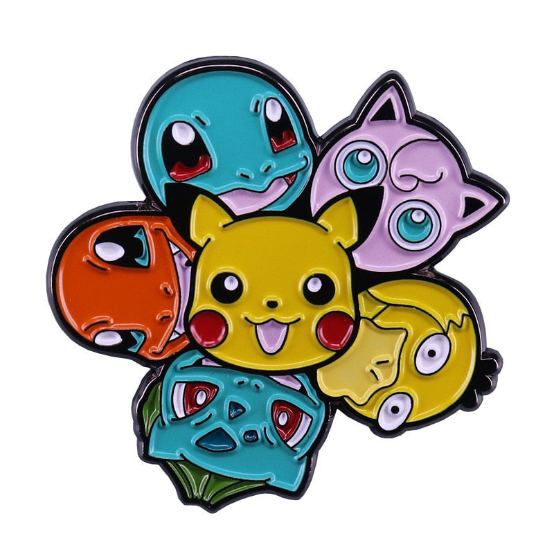 Pokemon Gengar Brooch Lapel Pins for Backpacks Enamel Pin Cute Brooches for Women Pines Badges Fashion Jewelry Accessories Gifts