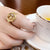 Ring Royalty Star &amp; Moon Gold,Europe Fine Jewerly For Elegance Women,2022 Spring Bohemia Gift In 925 Sterling Silver