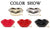 Sexy Red Lips Design Women Party Clutch  Evening Bag  Dazzling Female Chain Bag Crossbody Bag Purses and Handbags Pouch Fashion