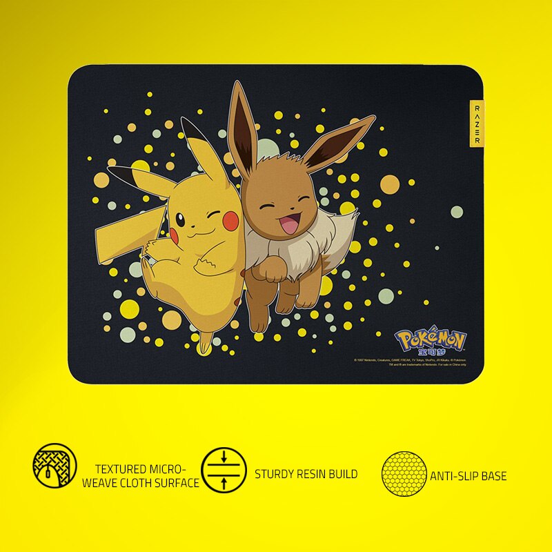 Razer Pokemon Limited Edition Goliathus V3 - Medium- XXL Soft Gaming  Mouse Mat