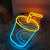 Fries Hot Dog Hamburger Shaped Neon Sign Food Neon Light for Home Night Lamp for Restaurant Bar Beer Window Shop Room Decoration