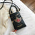 Fashion Small Crossbody Bag for Women Shoulder Chain Bag Pureses and Handbags Designer Character Party Clutch Bag Pu Leather