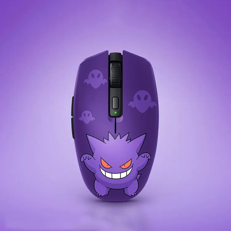 New Razer Pokemon Gengar Edition Orochi V2 Wireless Mouse Up to 950hrs Battery Life Mechanical Mouse Switches 2 Wireless Modes